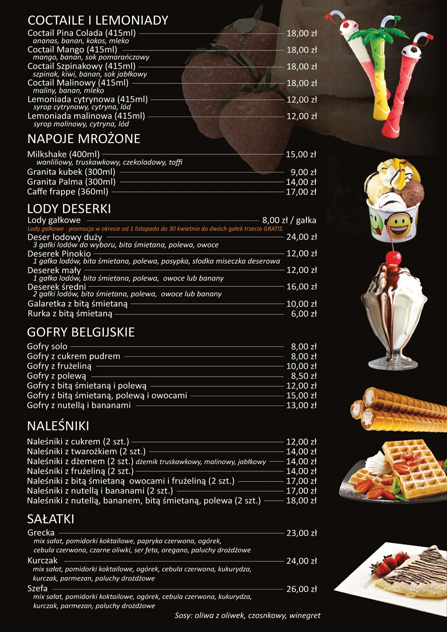 Menu strona 2