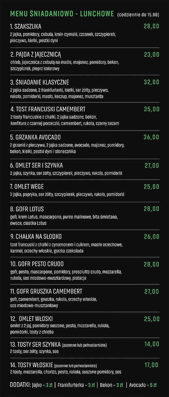 Menu strona 4