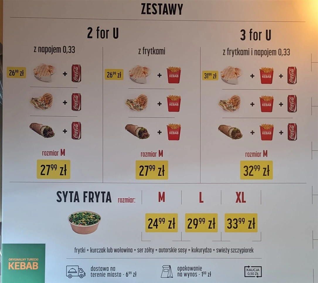 Menu strona 3