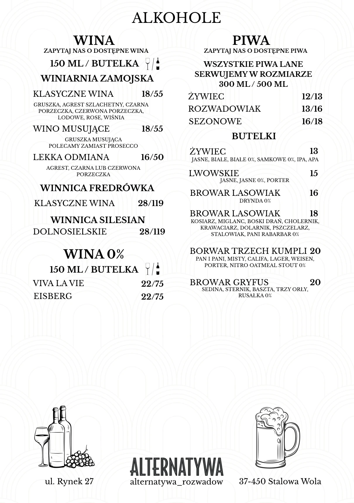 Menu strona 5